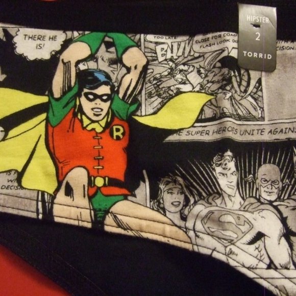 Torrid Batman and Robin panty - Size 1 - Picture 2 of 5